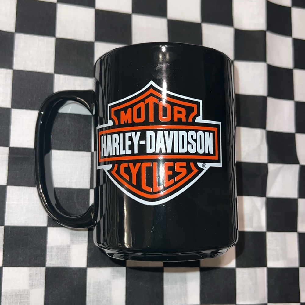 Harley Davidson Coffee Mug 🧡🖤